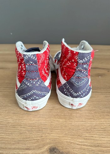 Kadın Çok Renkli Denim Bağcıklı Sneakers - Görsel 3