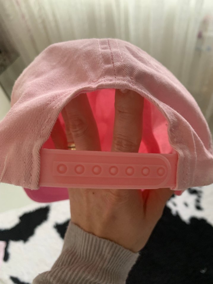 Pembe Nakışlı Çocuk Şapkası - Görsel 2