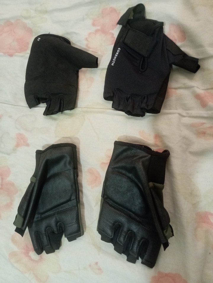 Erkek Kamuflaj Biker Eldiveni Fitnis Agırlık Eldiveni — görsel 2/2