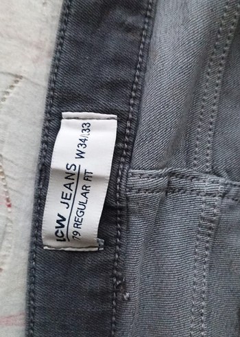 LC Waikiki Lcw Regular Fit Koyu Gri Jean
