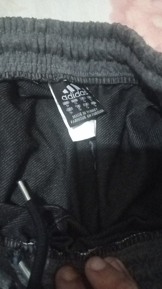 Adidas Gri Melanj Eşofman Altı — görsel 2/2
