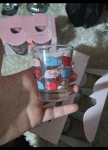 Kahve yanı su bardağı - Görsel 5