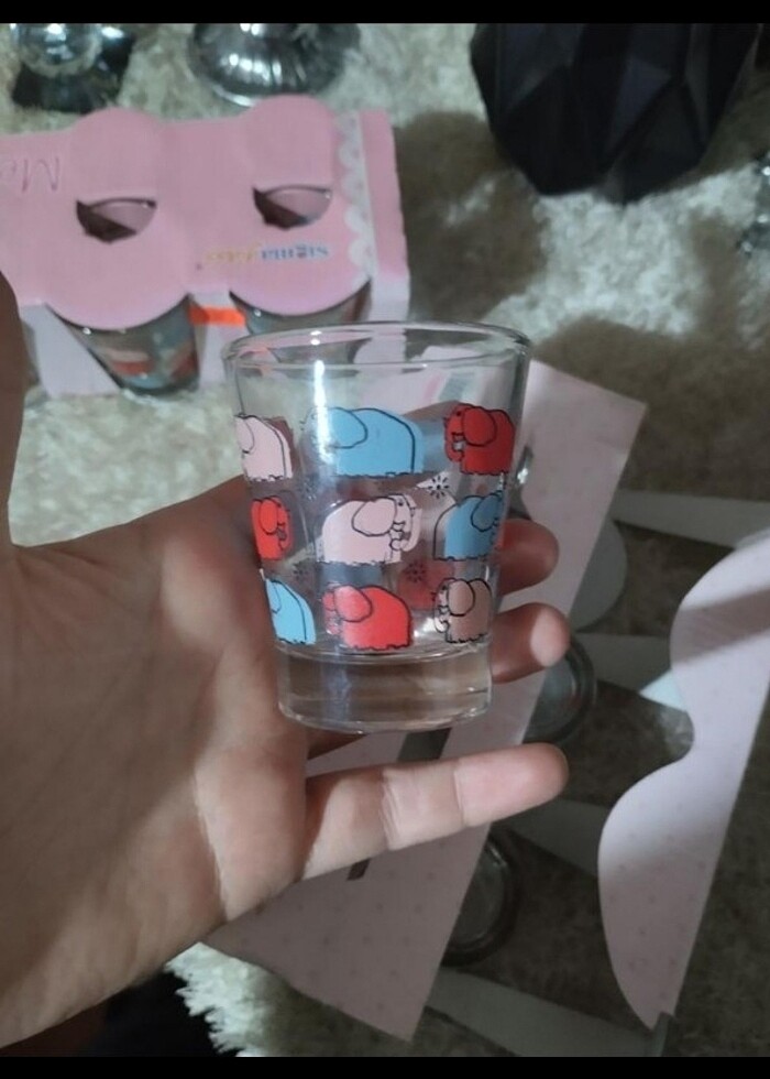 Kahve yanı su bardağı - Görsel 2