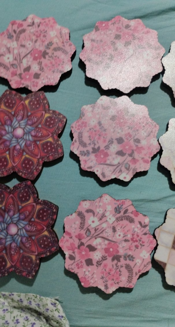 Bohem Tarzı El Yapımı Bardak Altlıkları - Görsel 5