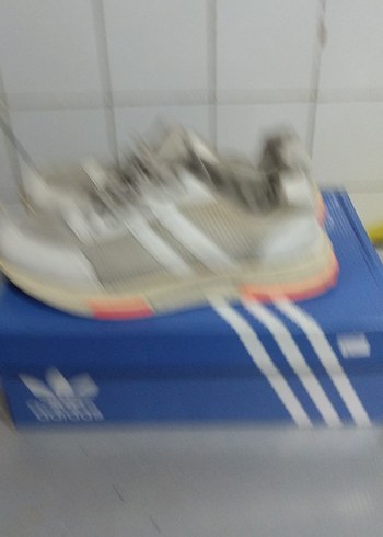 erkek Gri Beyaz Bağcıklı Spor Ayakkabı - Görsel 2