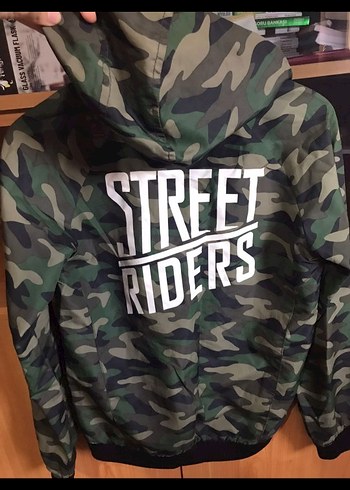 LC Waikiki Erkek Kamuflaj Fermuarlı Streetwear Ceket