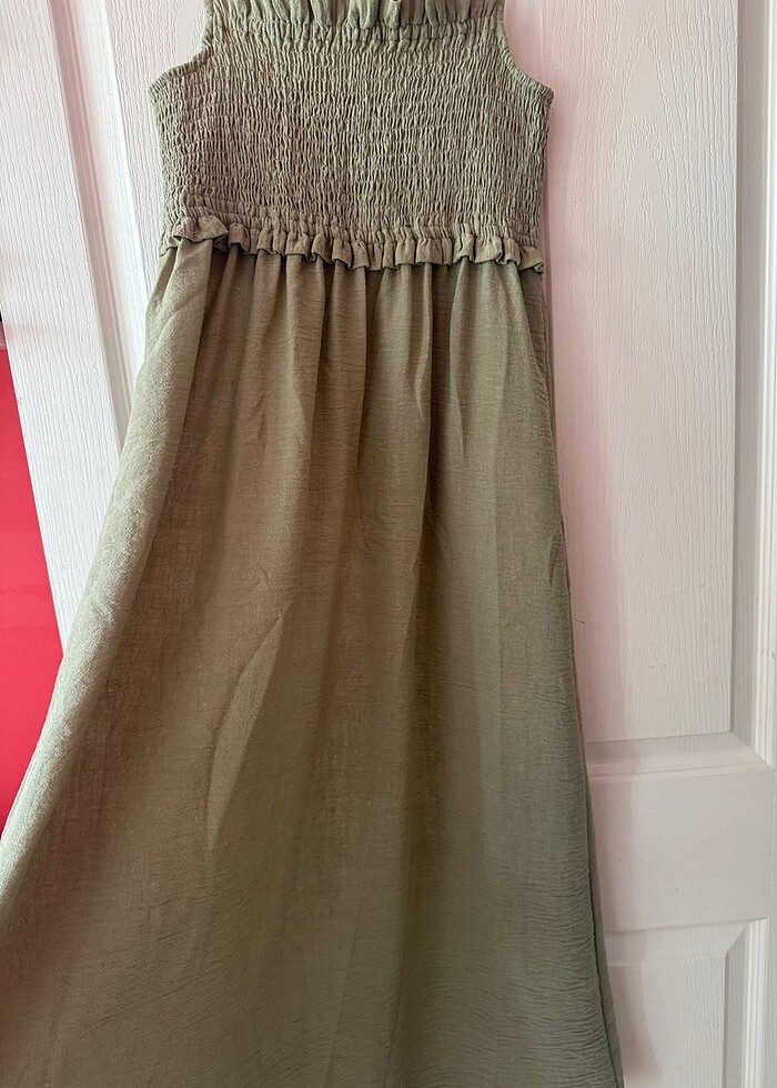 ZARA MARKA ASKILI ELBİSE - Görsel 3