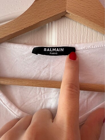 Balmain BALMAİN MARKA TİŞÖRT