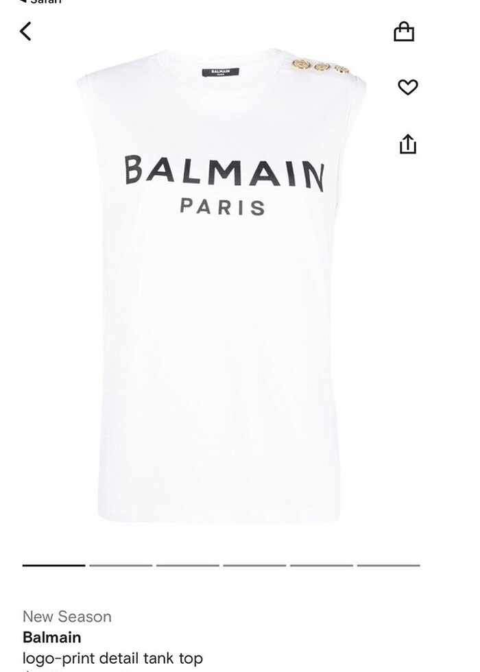 BALMAİN MARKA TİŞÖRT - Görsel 5