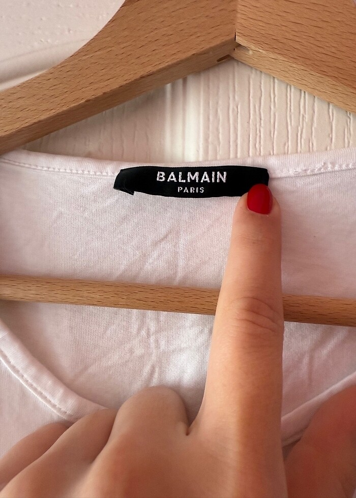 BALMAİN MARKA TİŞÖRT - Görsel 2