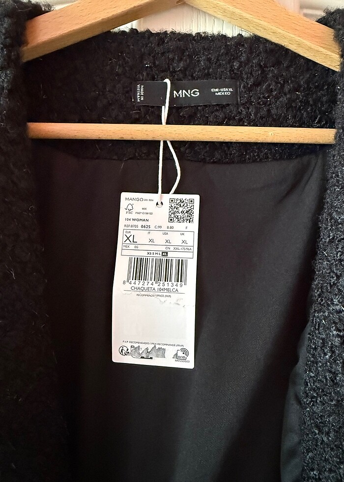 MANGO MARKA CEKET - Görsel 3