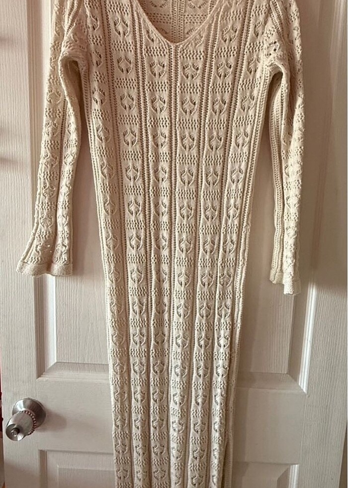 VOOL MARKA ÖRME ELBİSE - Görsel 2