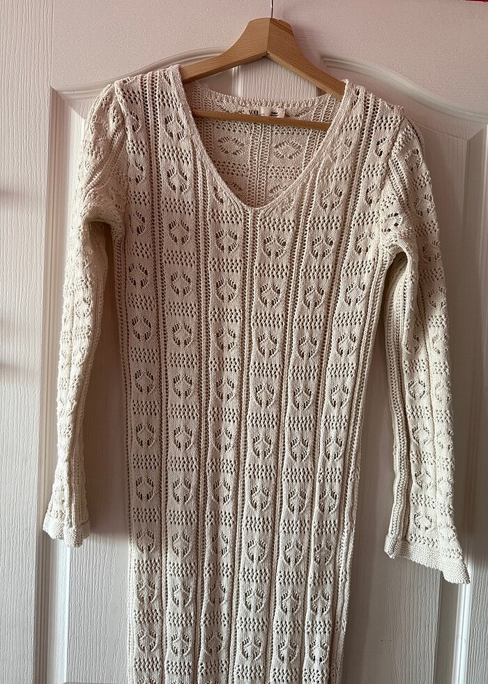 VOOL MARKA ÖRME ELBİSE - Görsel 3