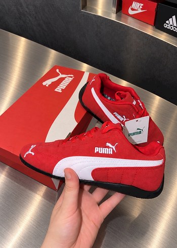 Puma Speedcat Kirmizi Beyaz Spor Ayakkabi