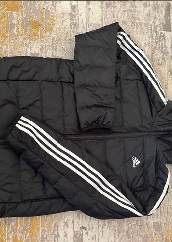 Adidas Siyah Kapusonlu Sisme Mont M Beden