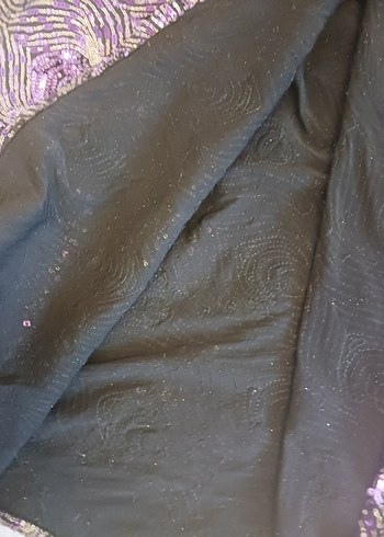 Mor Drapeli Uzun Kadın Abiye Elbise - Görsel 10