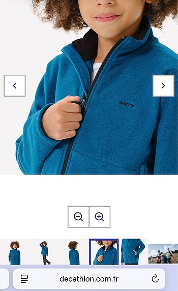 Decathlon çocuk polar