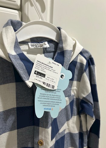 E bebek erkek gömlek - Görsel 2