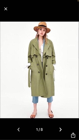 zara trençkot