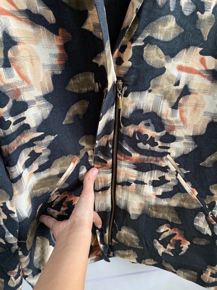 Şehirli Camo Desenli Rahat Ceket — görsel 3/6