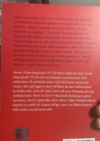 Bir Aşkın Tarihi - Mehmet Rauf - Görsel 2