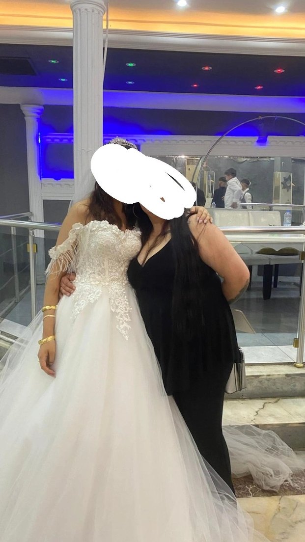 Romantik Dantelli Beyaz Gelinlik — görsel 2/3
