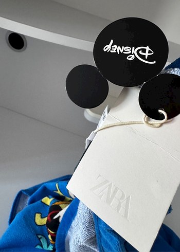 Zara havlu panço 4-5 yaş orijinal ürün etiketli - Görsel 5