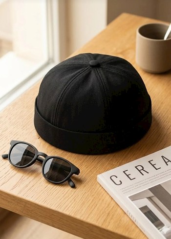 New Era Siyah Docter Sapka