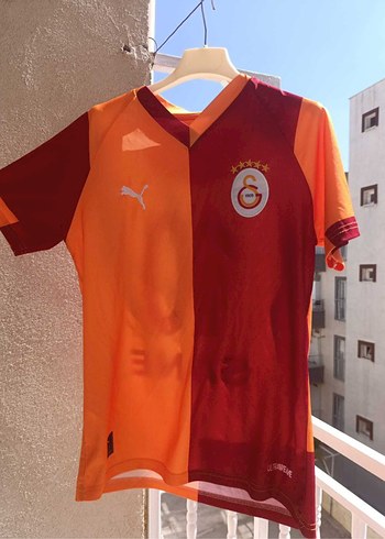 Puma Galatasaray Kirmizi Turuncu Futbol Formasi