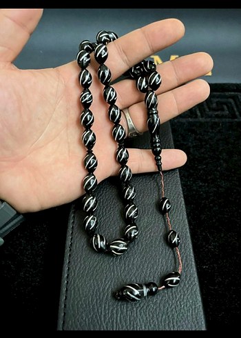 6 Li Yarma Gumus İslemeli Erzurum Oltu Tesbih