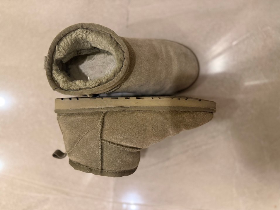 UGG haki mini bot — görsel 6/7