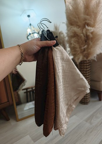 Kadın Piliseli Bohem Tarz Kahverengi Şal