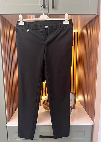 Pierre Cardin Sik Ve Rahat Siyah Duz Pantolon S M