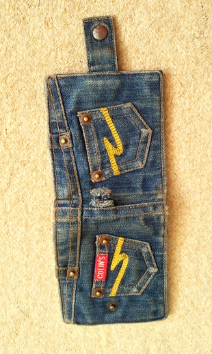 universal Beden mavi Renk colin's jeanswear vintage kot cüzdan