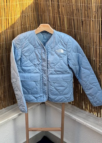 Columbia The North Face Acik Mavi Kapitone Ceket