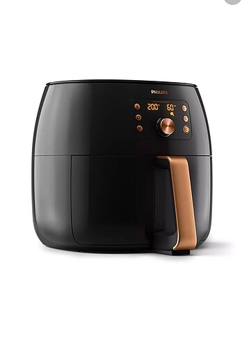 PHILIPS HD9867/90 2225W Airfryer Siyah Rose