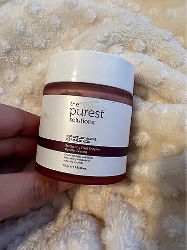 The purest azelaic asit enzim peeling