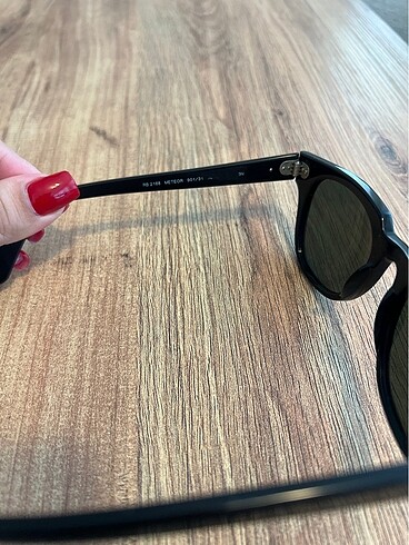  Beden siyah Renk Rayban 2168 meteor güneş gözlüğü