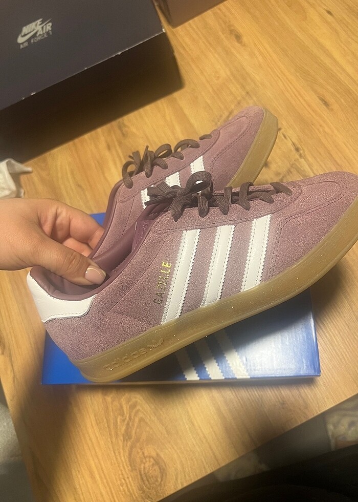 Adidas gazelle Gül kurusu - Görsel 4