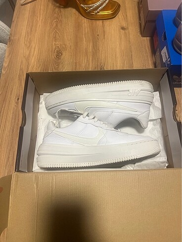 40 Beden beyaz Renk Nike airforce platform
