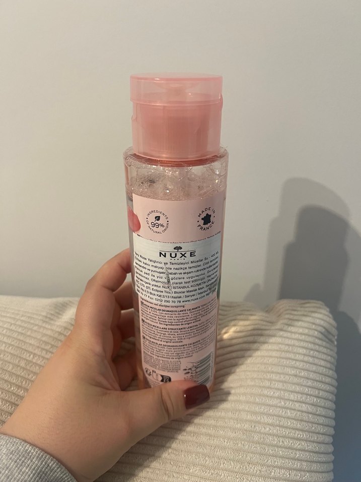 NUXE very rose Makyaj Temizleme Suyu - Görsel 2