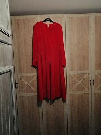 H&M Kırmızı Elbise 