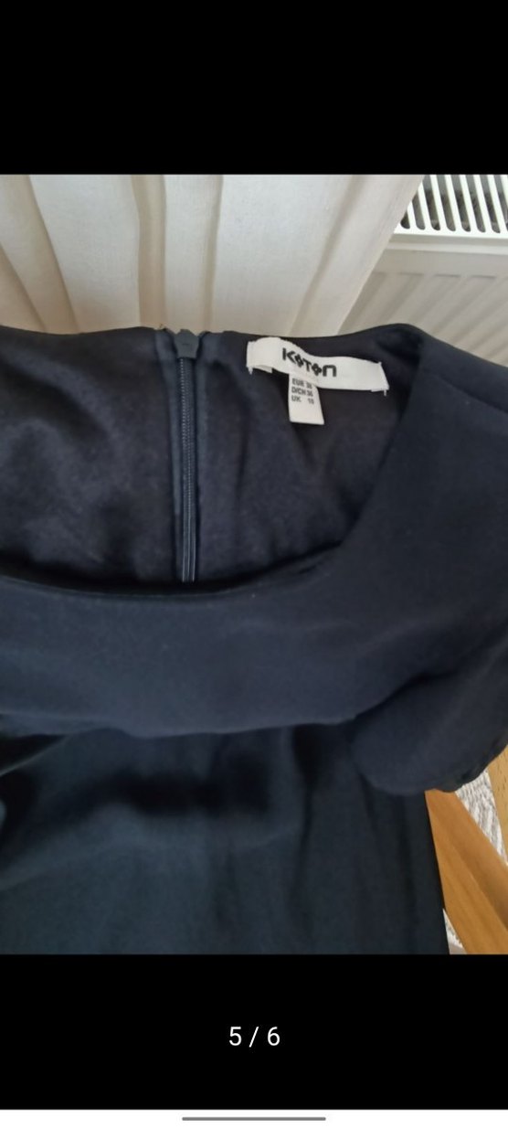 siyah elbise - Görsel 4