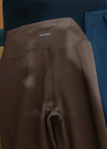 Kahverengi Süet Kadın Tayt - Görsel 7