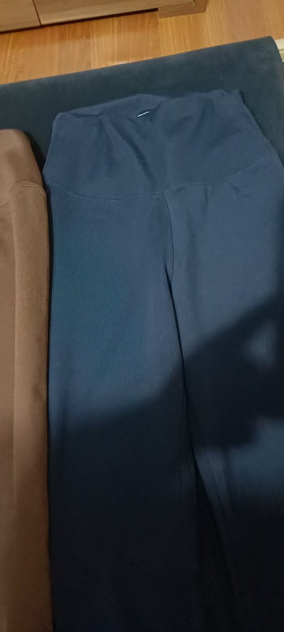 Kahverengi Süet Kadın Tayt - Görsel 2