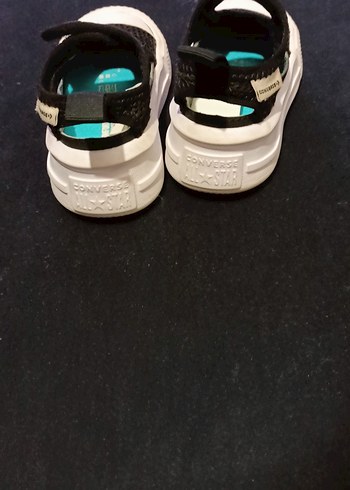 20 Beden Siyah Erkek Çocuk Spor Ayakkabı Velcro