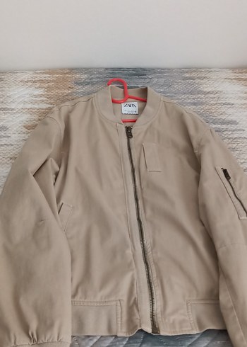 Zara Bej Haki Bomber Ceket