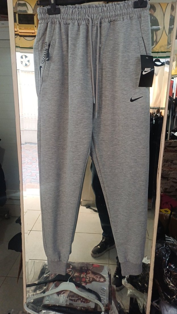 Nike Gri Rahat Kesim Erkek Eşofman Altı - Görsel 2