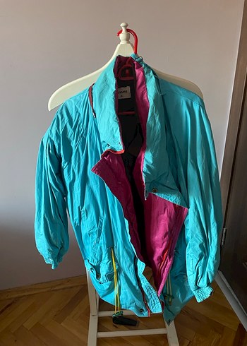 Kadın Mavi Vintage Mont