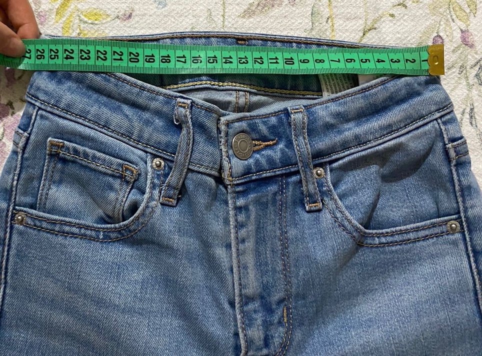 Levis Mavi Denim Jean — görsel 6/9
